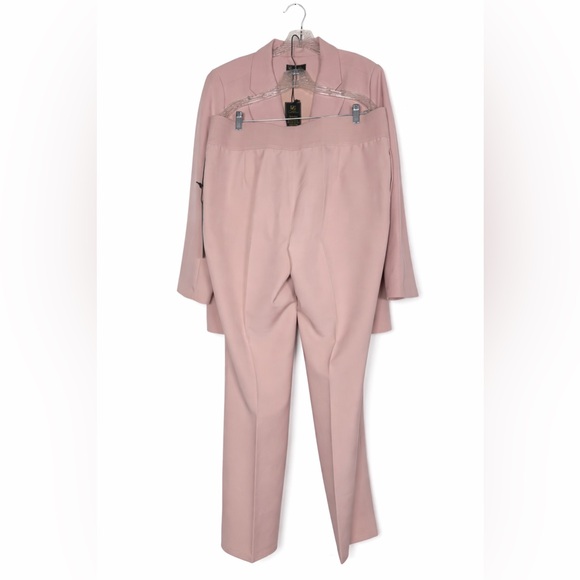 DG2by Diane Gilman Blush Pink Pantsuit Set Blazer NWT Size XL - Picture 4 of 11